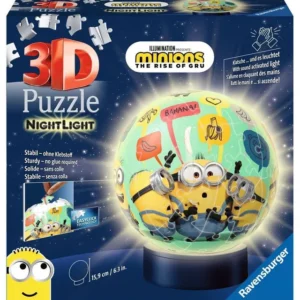 Puzzle 3D iluminado de los Minions