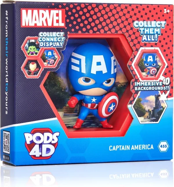 WOW! PODS - 4D Marvel Capitán América